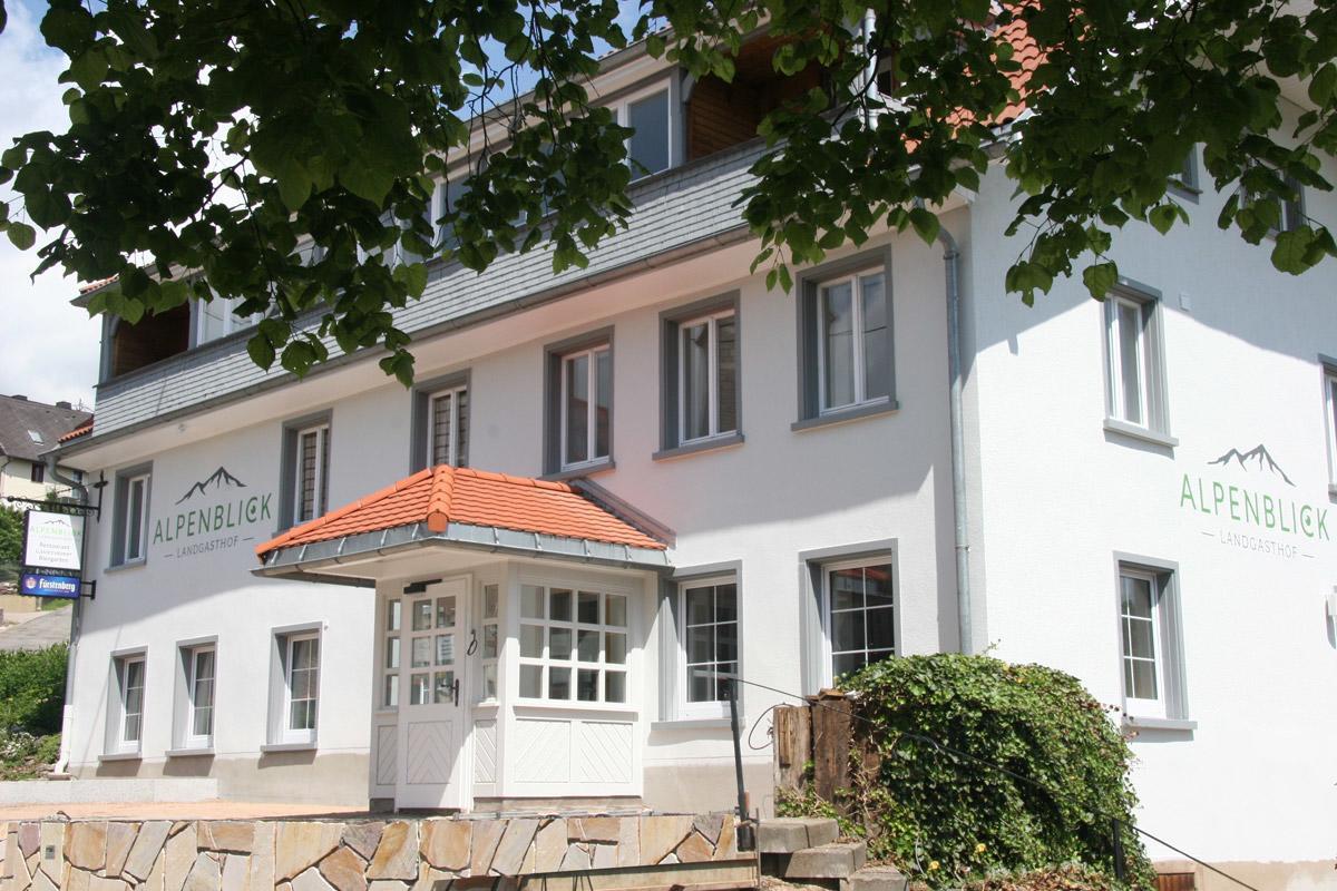 Landgasthof Alpenblick An Der Wutachschlucht Suedschwarzwald Леффінген Екстер'єр фото